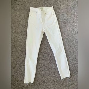 Like-new Size 26 White Jcrew Skinny Jeans